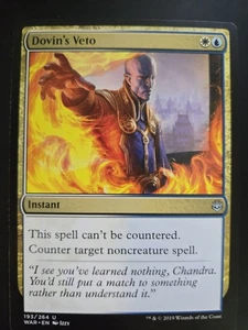 Dovin's Veto NM War of the Spark MTG FREE SHIPPING - Picture 1 of 2
