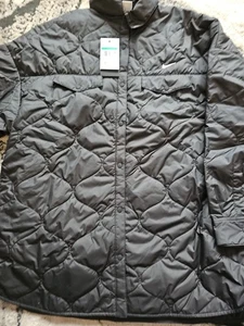 Chaqueta de gabardina acolchada Nike Sportswear Essential negra nueva con etiquetas talla XL de gran tamaño - Imagen 1 de 7