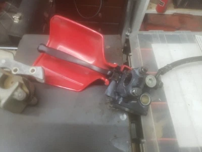 94-2015 HONDA XR650L Palanca de freno delantera Master Cyl Res Line y pinza O.E.M Foto 1 de 4
