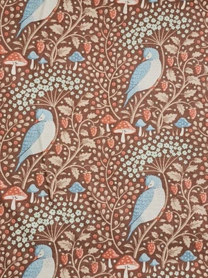 Necana Tilda Hibernation Sleepybird.  Por yarda X 43 pulgadas algodón estampado Foto 1 de 4