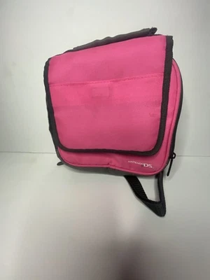 Pink Official Nintendo DS Carrying Case Travel Bag 2DS 3DS DS Lite DSi XL - Image 1 of 4