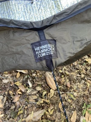 Mochila Hennessy Hamaca Deluxe Asym Cremallera XL/Almohadilla de Burbujas/Mountainsmith 55L Foto 1 de 4