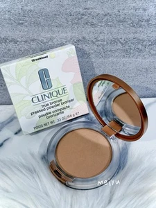 Clinique True Bronze Pressed Powder Bronzer, 02 Sunkissed, .33oz/9.6g,New In Box - Picture 1 of 6