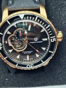 Orologio Pagani Design PD-1674 Uomo Automatico Meccanico 200m WR NH35 in Scatola - Foto 1 di 6