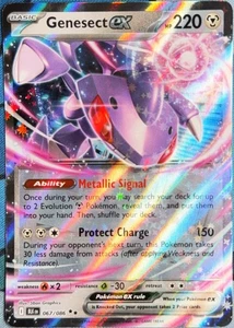 Genesect ex 067/086 Sv: Black Bolt Holo - Imagen 1 de 2