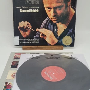 PHILIPS LISZT HAITINK SYMPHONIC POEMS EU IMPORT EXCELLENT VINYL LP RECORD - Picture 1 of 4