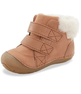 NUEVO Botines de Cuero Stride Rite SM Martin Niños Pequeños - Castaño Talla 6M - Nuevos en Caja Foto 1 de 4