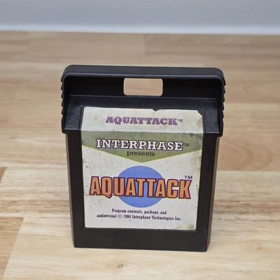 Aquattack (Colecovision, 1984) game only - good working condition - Image 1 of 4