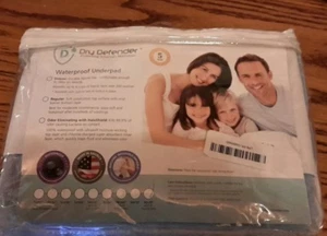 Dry Defender Deluxe Waterproof Underpads 36x70" - Picture 1 of 3