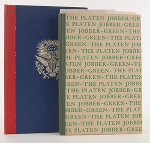 Rollo Silver Typefounding in America + Ralph Green The Platten Jobber SIGNED +++ - Foto 1 di 17