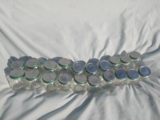 20 Bechnut Baby Food Jars DIY Crafts Shower Favor Candles Lids Decor 5 Oz EUC