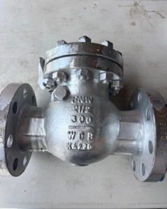 FNW 2-1/2" 300 Flanged Swing Check Valve FNW572L K7764 C2251553 - Picture 1 of 4