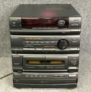 Sony Compact Disc Receiver HCD-D560 5-CD Changer Dolby System In Black Color - Picture 1 of 19