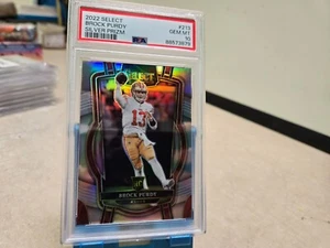 2022 Select Brock Purdy RC #213 Club Level Silver Prizm PSA 10 Gem Mint - Picture 1 of 2