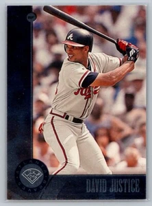 1996 Leaf David Justice #60 - Bild 1 von 2