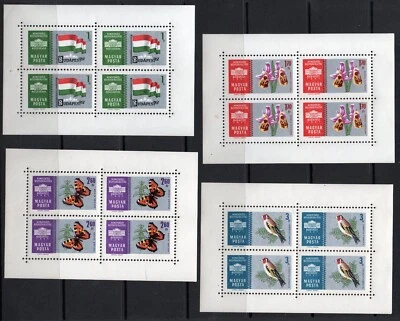 Hungría - Sc# 1392 - 1399 Hojas MNH (1393 spot, 1396 sm fino/desgarro) - Lote 0224269 Foto 1 de 2