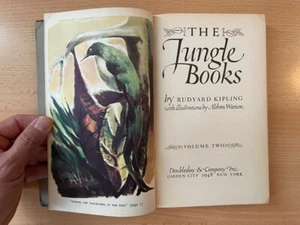 The Jungle Books by Rudyard Kipling Vol. 2 (1948, Hardcover) - Picture 1 of 15