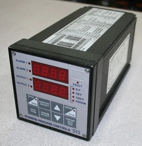Powers Process Controls 512 Controller 110V, Input: V/mA, Out1: Rly, Out2: Rly - Picture 1 of 7