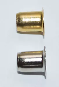 * 7mm Shelf Stud Insert Socket for Spade Bookcase Cabinet Support 7.5mmØ Hole + - Picture 1 of 6