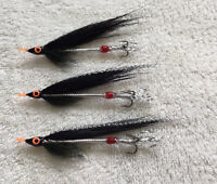 3 V Fly 1/2 Inch Ultimate Fire Gunn Copper Salmon Tube Flies & Trebles