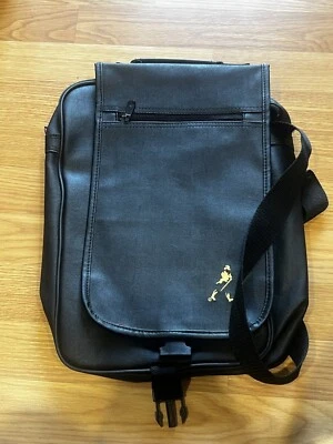 Bolso de viaje Johnnie Walker Whisky imitación cuero lona negro Foto 1 de 4