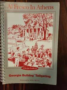 AL FRESCO IN ATHENS GEORGIA BULLDOG TAILGATING 1994 1ST - Picture 1 of 4