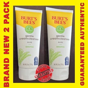 Burt’s Bees Gentle Cream Cleanser with Aloe Sensitive Solutions 6oz 2PK - Picture 1 of 1