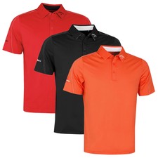 Callaway Golf Mens Stitched Colour Block Wicking Polo Shirt 38% OFF RRP