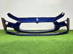 MASERATI GHIBLI M157 Front Bumper 670010937 2019 #2107 - Picture 1 of 15