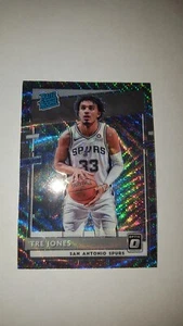 Carta Prizm 2020-21 Donruss Optic Tre Jones Rated Rookie argento Wave RC #188 - Foto 1 di 2