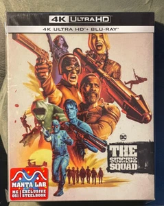 The Suicide Squad Blu-Ray Steelbook Manta Lab Full Slip New Sealed James Gunn - Picture 1 of 6