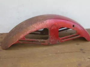 Old Vintage Rusty Motorcycle Fender Wall Art Cycle Décor - Picture 1 of 12