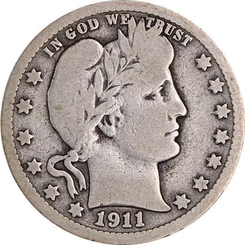 1911-S Barber Quarter Great Deals From The Executive Coin Company Cover