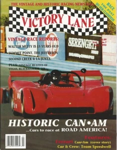 VICTORY LANE 1992 JULY - THE VINTAGE & HISTORIC RACING NEWS MAGAZINE - Imagen 1 de 1