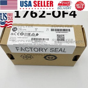 NEW Sealed 1762-OF4 AB MicroLogix 4CH Analog OUTPUT Module 1762OF4 US Free Tax - Picture 1 of 4