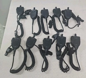 (10) LOT Motorola HMN4080A GPS Smart Microphone Lapel Mic XTS5000, XTS2500, XTS - Picture 1 of 17