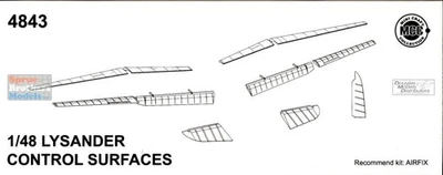 MCC48043 1:48 Mini Craft Collection Lysander Mk.I/II Control Surfaces Set (AFX - Image 1 of 4