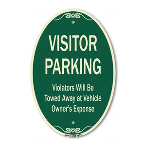 Designer Series - Visitor Parking Violators Will Be Towed Away At Vehicle Owner' - Picture 1 of 4