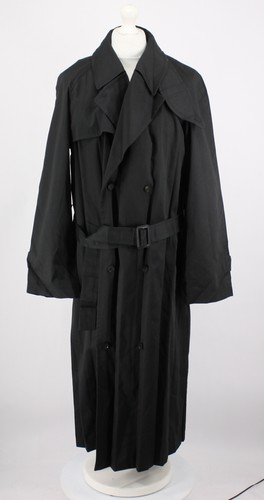 BALENCIAGA TRENCH DONNA PLISSETTATO DOPPIOPETTO XS NERO PREZZO DI LISTINO £3450 ANNUNCIO