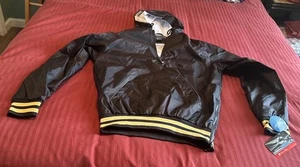 Varsity Pullover Holloway Sportswear Size Small Black/Gold 1/4 Zip New W/Tags - Picture 1 of 6