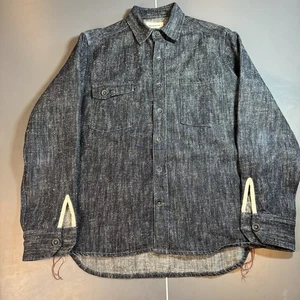Taylor Stitch Heavy Slub Utility Arbeitshemd jeansblau 38 Small - Bild 1 von 14