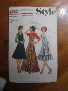 SEWING PATTERN STYLE NO. 1414 GREAT **** MUST SEE * - Picture 1 of 2