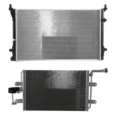 For Volkswagen Jetta City 09 Reach Cooling BNDL-457912 Radiator & Condenser Kit Foto 1 de 2