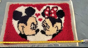 Mickey Mouse und Minnie Mouse fertig rot Riegel Haken Weihnachten Valentinstag Geschenk  - Bild 1 von 1