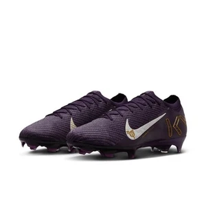Size 7 - Nike Kylian Mbappé x Zoom Mercurial Vapor 16 Elite FG Grand Purple - Picture 1 of 9