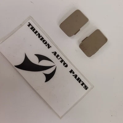 1989-1994 Ford Ranger Front Grab Handle Screw Covers Tan Set of 2 OEM - Image 1 of 3