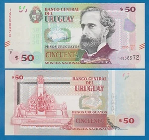 Uruguay 50 Pesos Uruguayos, 2015 P 94 UNC Serie "F" - Bild 1 von 1