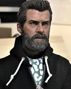 1/6 Old Wolverine Wolf Man Head Carving Sculpt Model Fit 12'' Figure - Picture 1 of 11
