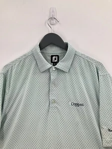 Footjoy Poloshirt Erwachsene Large blau Golfer Rugby leicht FJ Herren - Bild 1 von 8