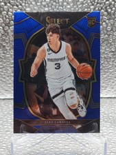 2022-23 Panini Select Jake LaRavia Blue Concourse Rookie RC #94 Grizzlies